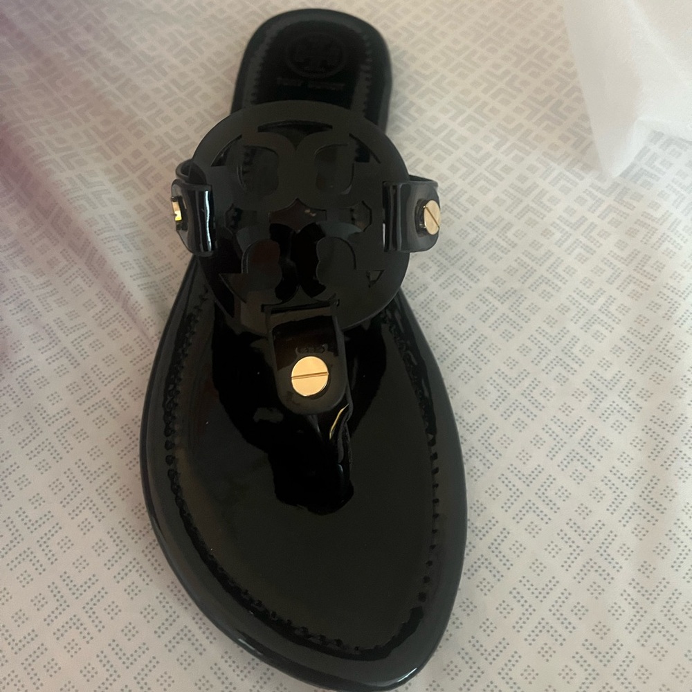 Black TORYBURCh Flipflops